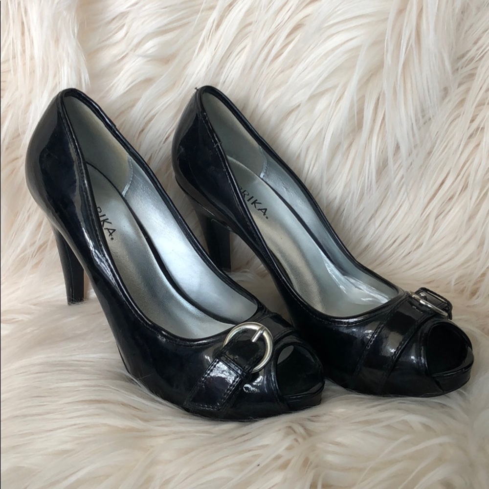 Paprika High Heels Black Size 7 1/2 🖤